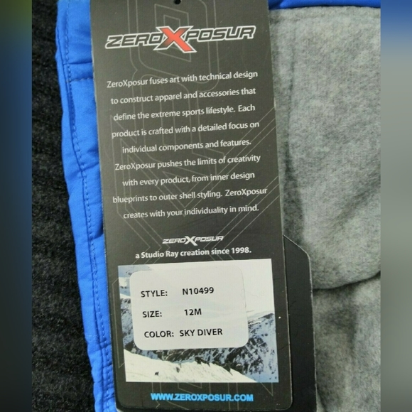 🆕 ZeroXposur Boys Infant Winter Coat Full Zip Hooded Fleece Lined NWT SZ 12M - Picture 6 of 11